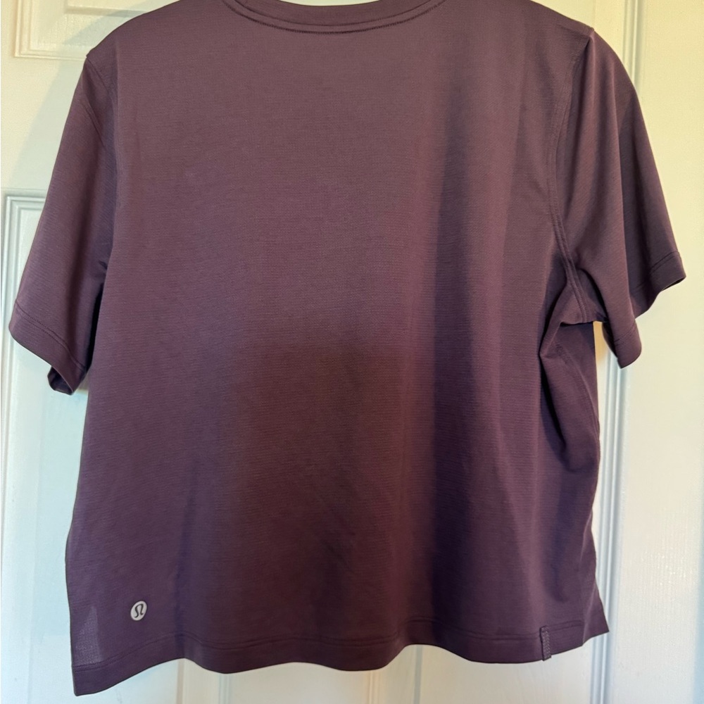 lululemon athletica Purple Short Sleeve Tee